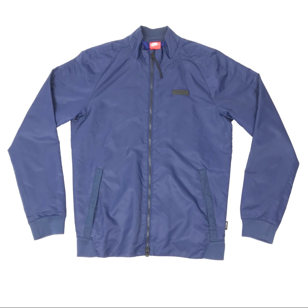 Nike FC Bomber Jacket Navy Blue Mens Windbreaker